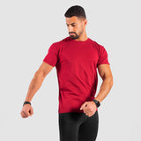 MEN CATCHY T-SHIRT (RED)