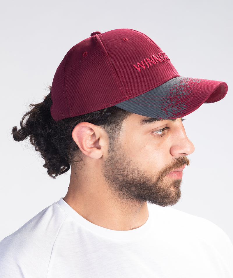 UNISEX TWISTER CAP(BURGUNDY RED)