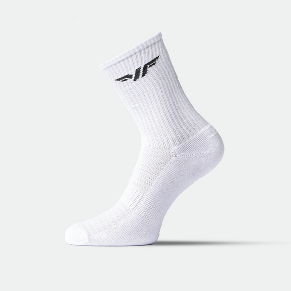 one socks white with logo  