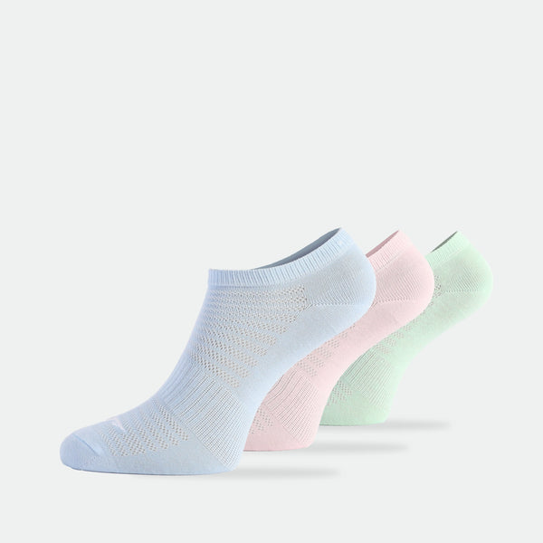 WOMEN-PASTEL-ANKLE-SOCKS (BLUE,GREEN,PINK)