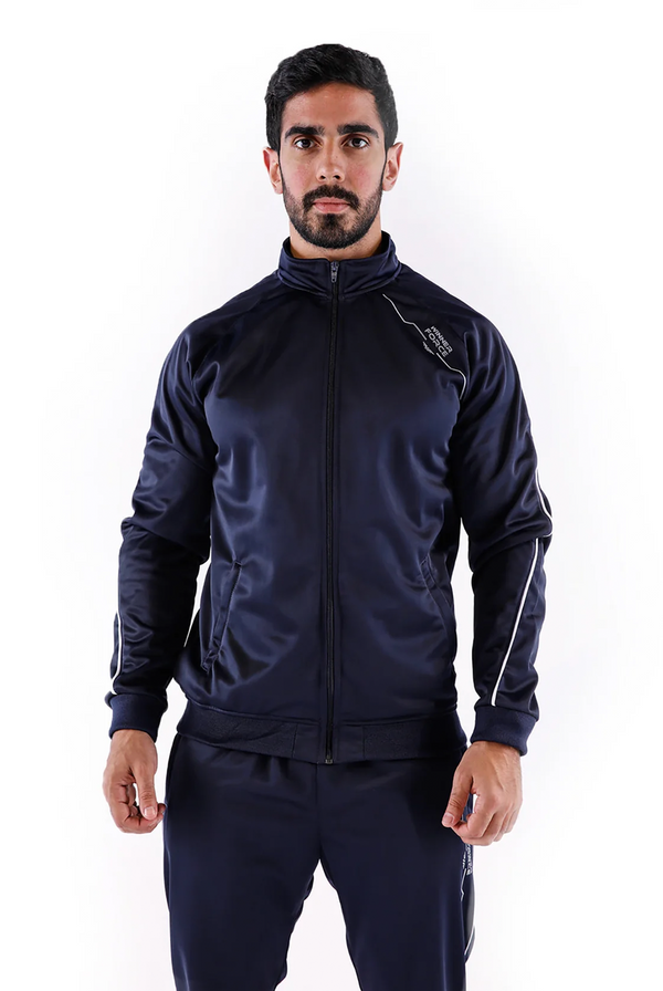 MEN ZEUS FULL ZIP JACKET(NAVY BLUE)