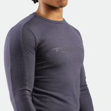 MEN-ESSENTIAL-T-SHIRT LONG SLEEVES (NIGHT SHADOW-BLUE)