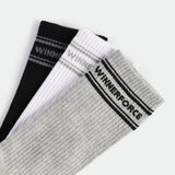MEN-ICY-CREW-SOCKS (BLACK,GREY,WHITE)