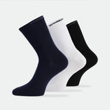 MEN-CREW-RIBBED-SOCKS (BLACK-WHITE-NAVY)