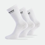 MEN-KEEP-MOVING-CREW-SOCKS (WHITE)