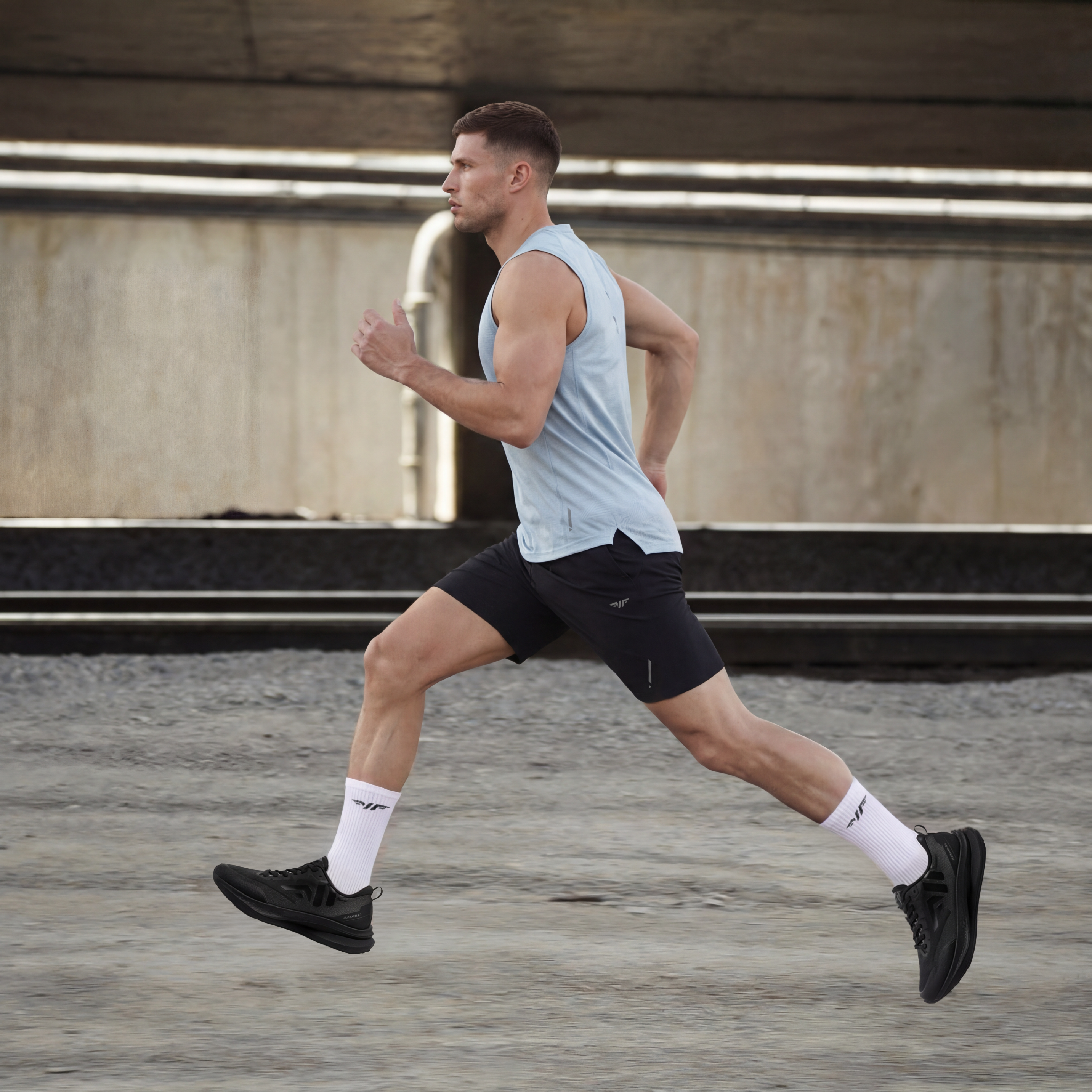 MEN-FORCE-TRI-SHORT (BLACK)