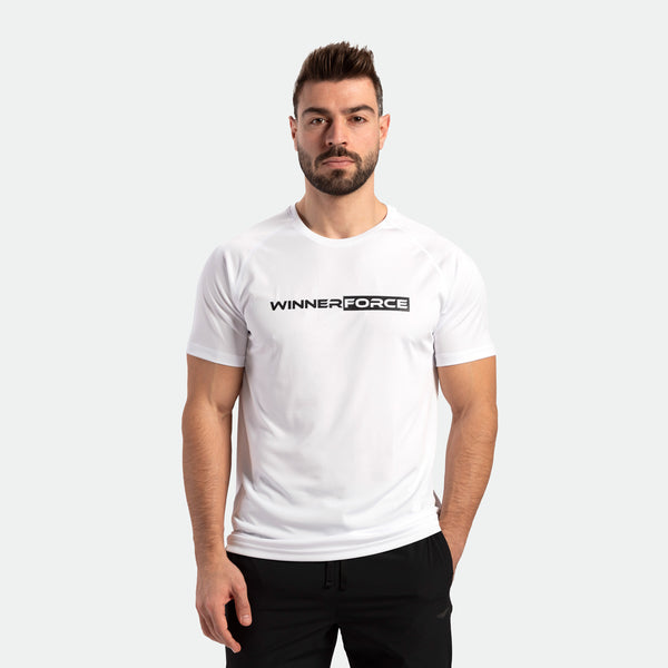 MEN ESSENTIAL T-SHIRT(WHITE)