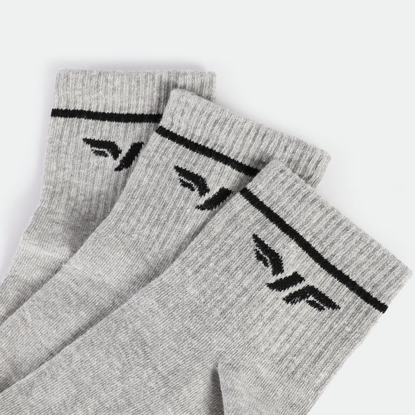 MEN-BLIZZARD-QUARTER-SOCKS (GREY)