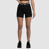 WOMEN TULIP SHORTS(BLACK)