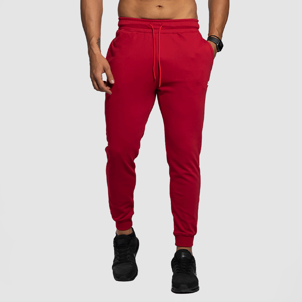 MEN ATTRACT PANTS(RUBY-RED)