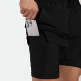 MEN-SUMMER-ESCAPE-2IN1-CORE-SHORT (ANTHRACITE BLACK)