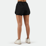 WOMEN-GO BEYOND-DYNAMIC-SHORT 2 IN 1 (BLACK)