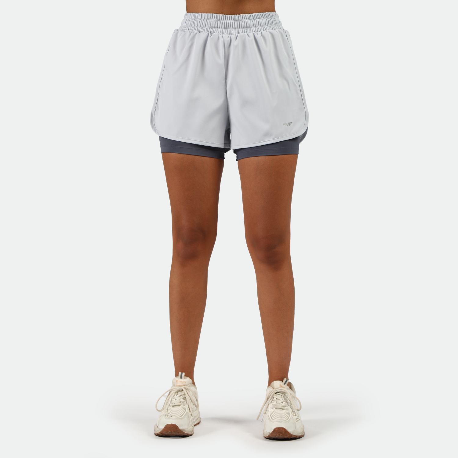 WOMEN-GO BEYOND-DYNAMIC-SHORT 2 IN 1 (ARCTIC-ICE-BLUE)