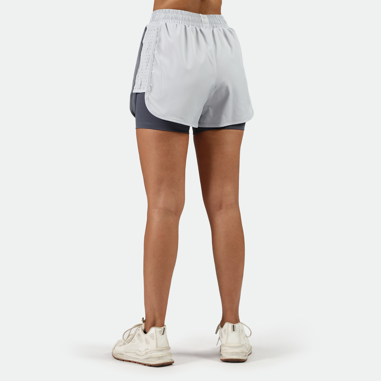 WOMEN-GO BEYOND-DYNAMIC-SHORT 2 IN 1 (ARCTIC-ICE-BLUE)