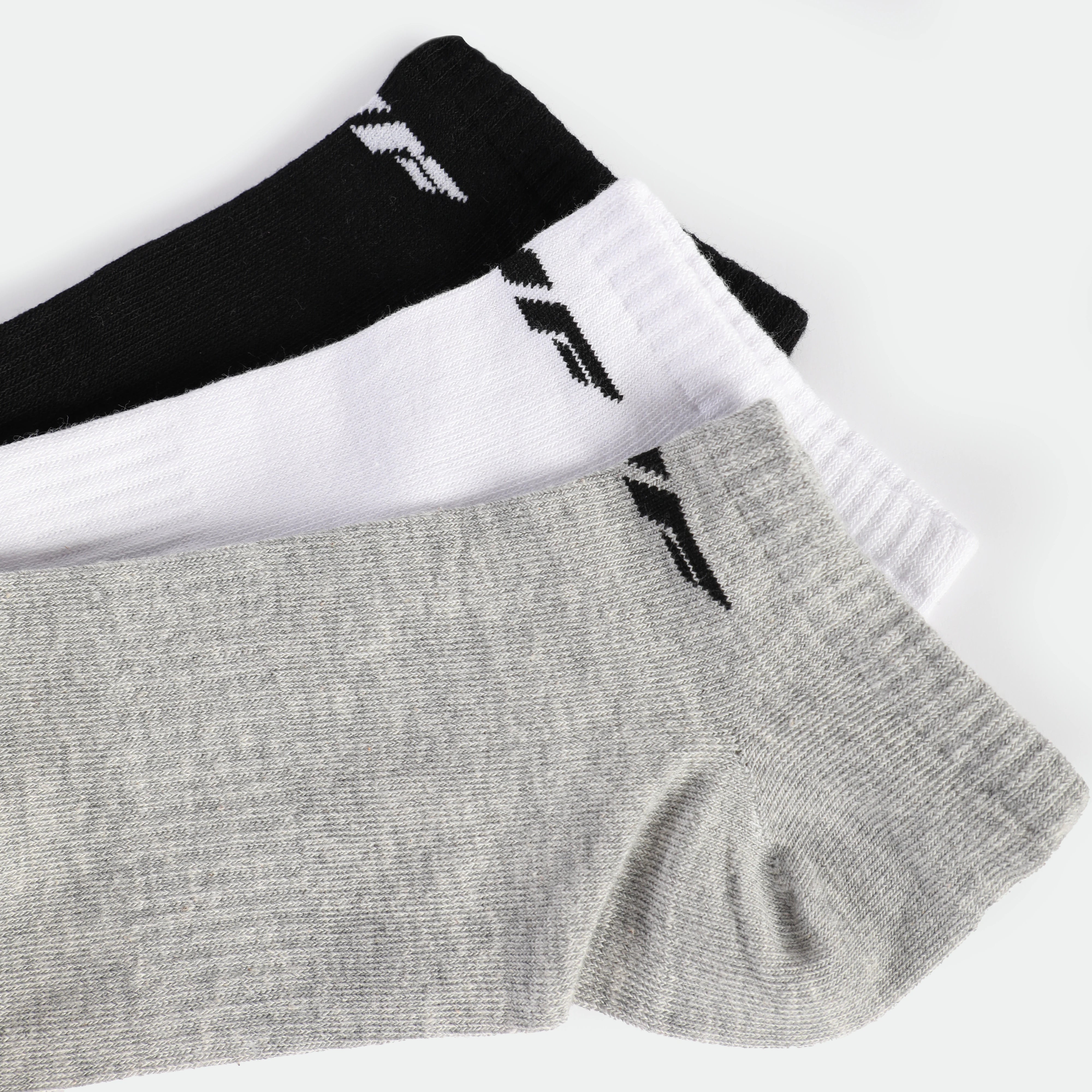 MEN-LOW-CUT-SOCKS (BLACK,GREY,WHITE)