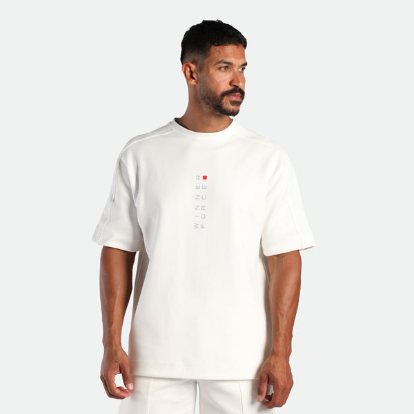 MEN-GO BEYOND-360°-T-SHIRT (OFF-WHITE)
