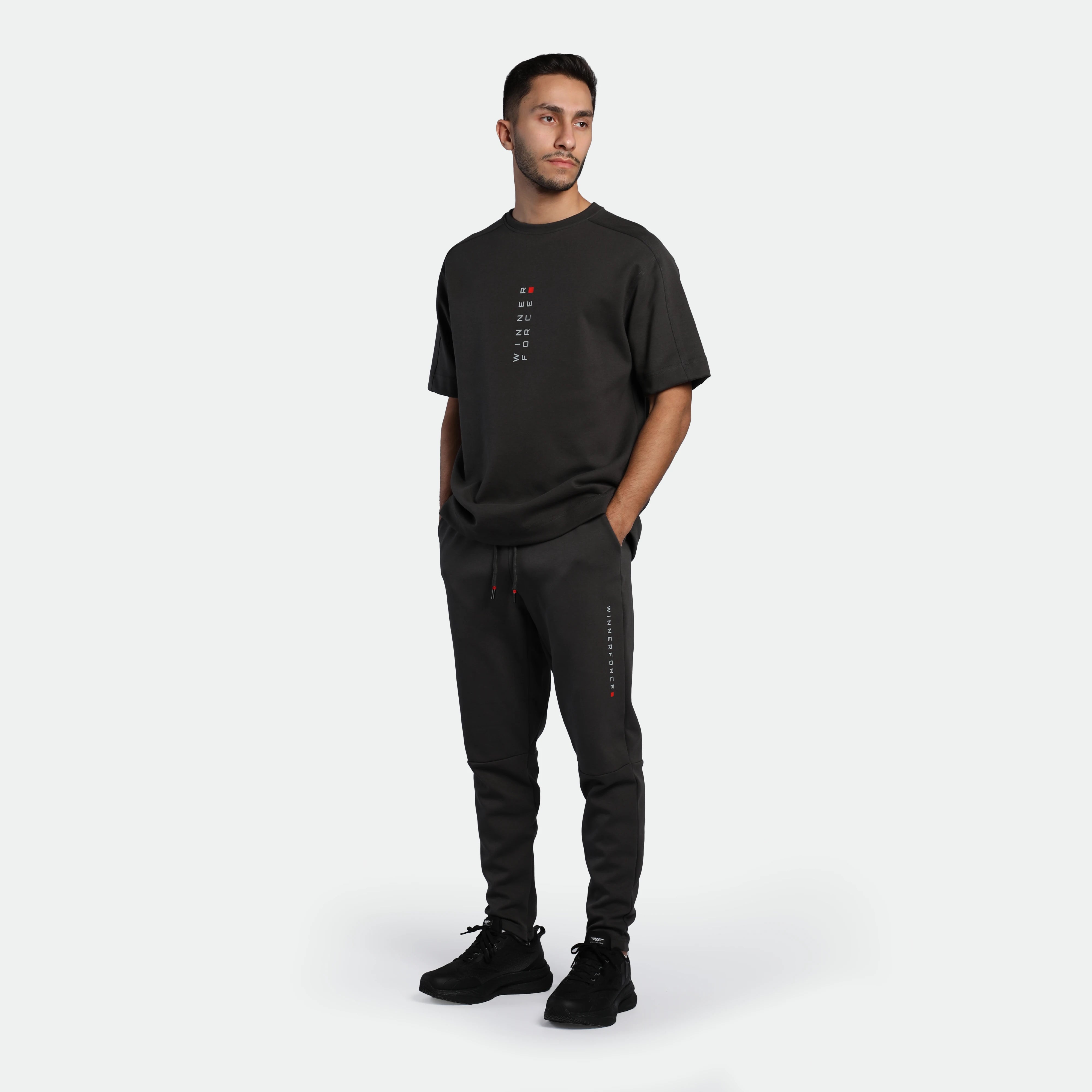 MEN-GO BEYOND-360°-TECH-PANT (IRON DARK GREY)