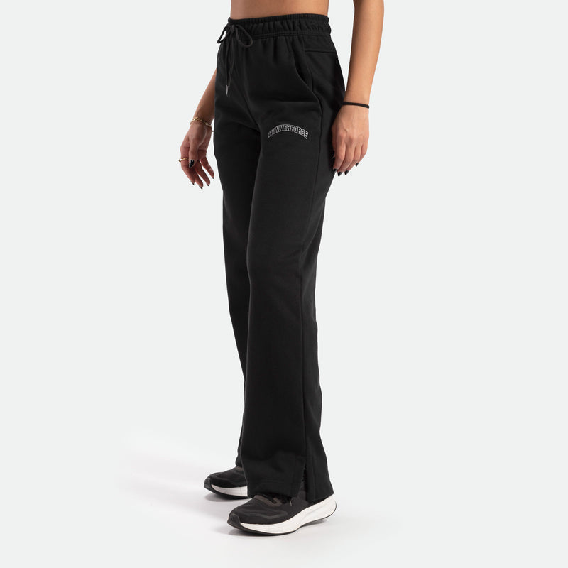 WOMEN-GO BEYOND-WIDE-LEG-PANT (CAVIAR-BLACK)