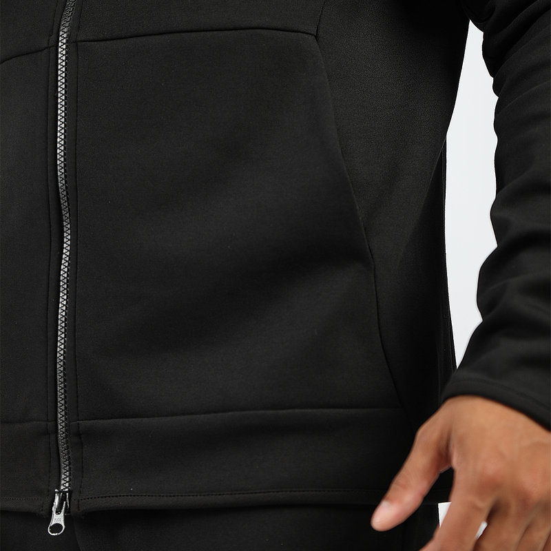 MEN-GO-BEYOND-TECH-ZIPPED-HOODIE (BLACK)