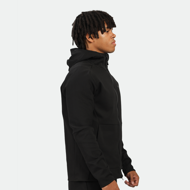 MEN-GO-BEYOND-TECH-ZIPPED-HOODIE (BLACK)