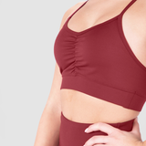 WOMEN FORCE BRA (POMEGRANATE-RED BROWN)