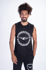 MEN CREED TANK-(BLACK)