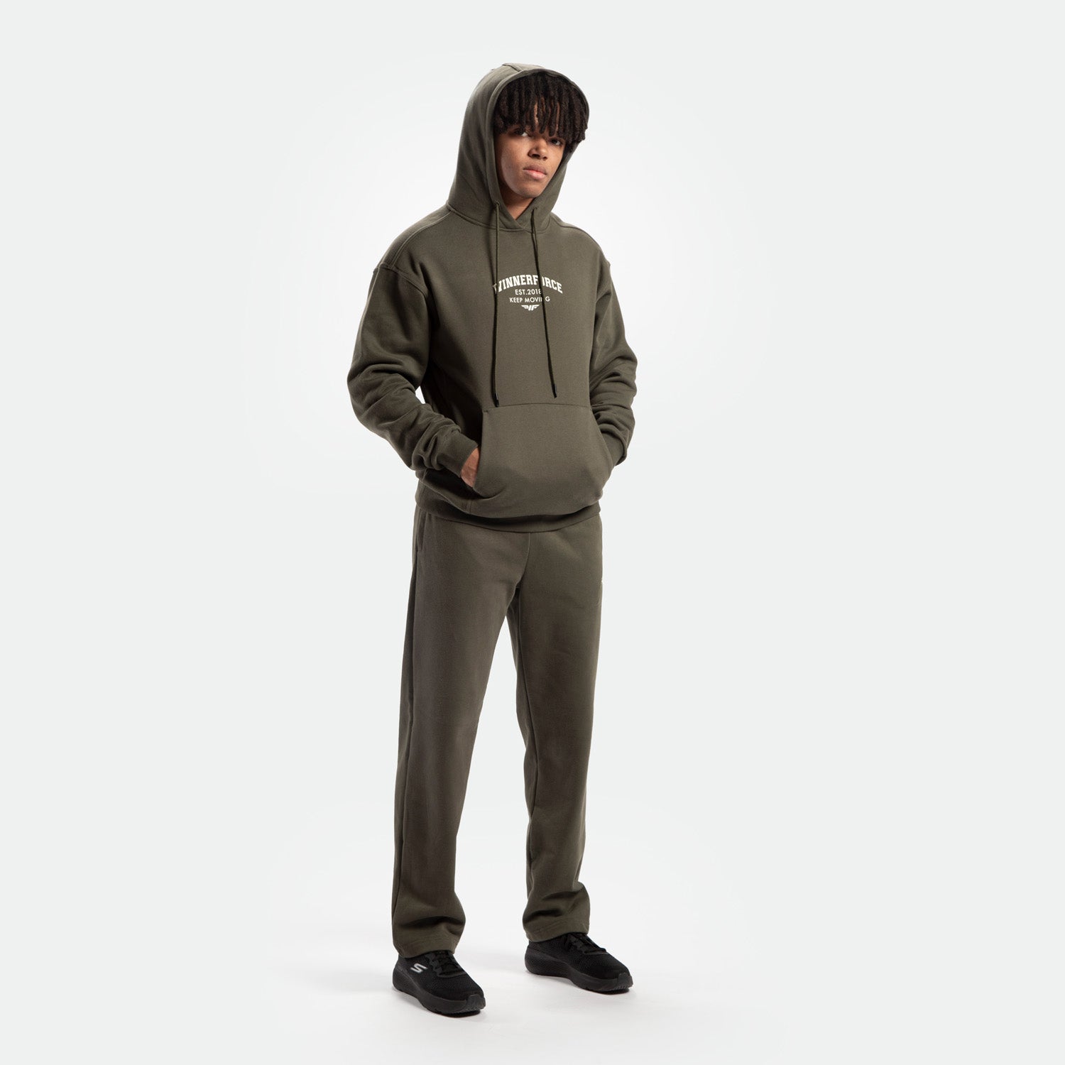 MEN-GO BEYOND-LOOSE-PANT (FOREST-NIGHT-GREEN)