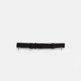 A PIGEON-GREY utility belt with an adjustable buckle and two side straps, displayed on a plain white background.