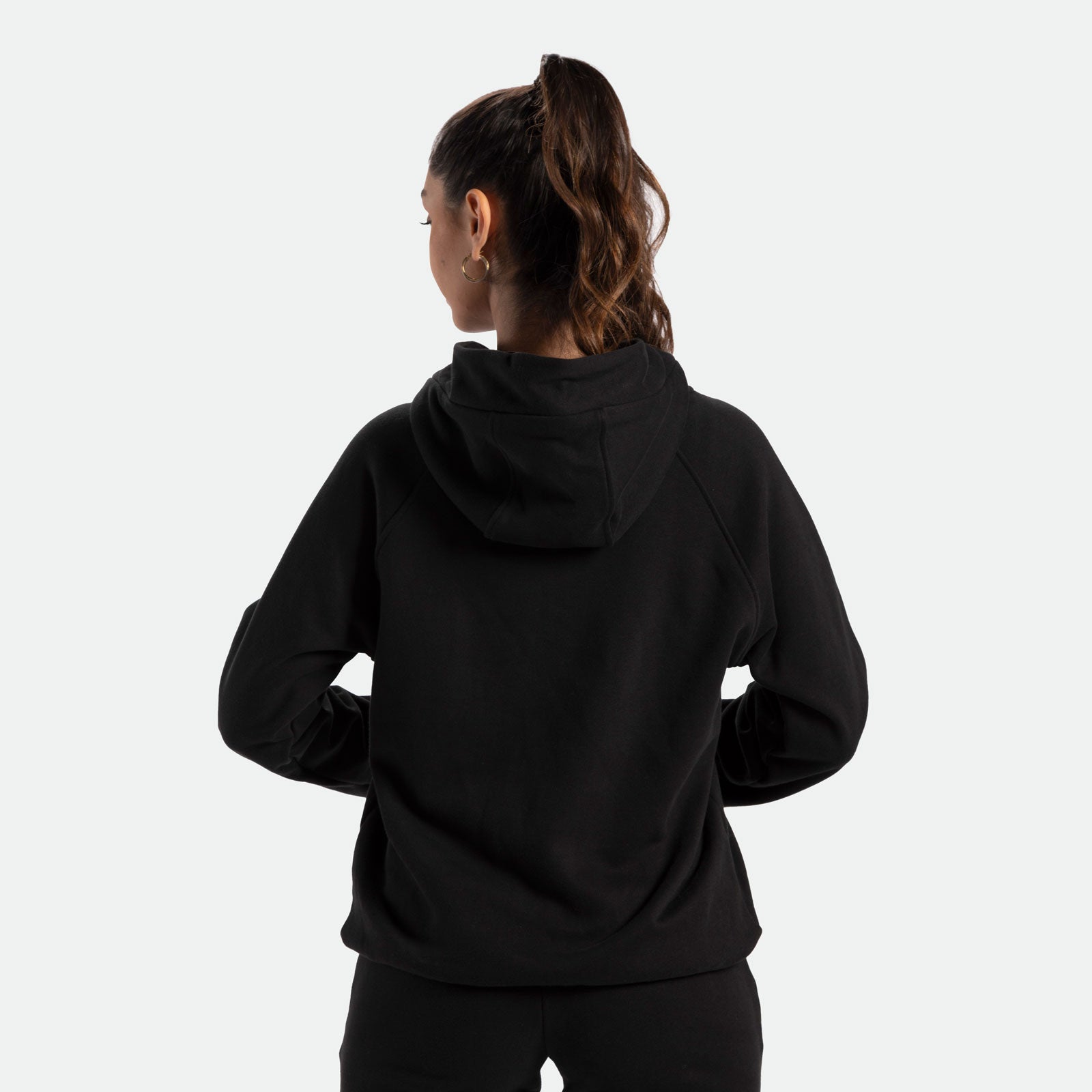 WOMEN-GO BEYOND-EMPOWERMENT-HOODIE (CAVIAR-BLACK)