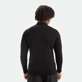 MEN-GO BEYOND-QUARTER-ZIPTOP (BLACK)