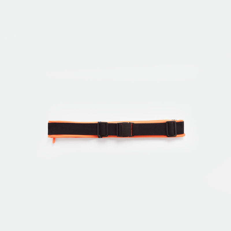 A CORAL-ROSE utility belt with an adjustable buckle and two side straps, displayed on a plain white background.