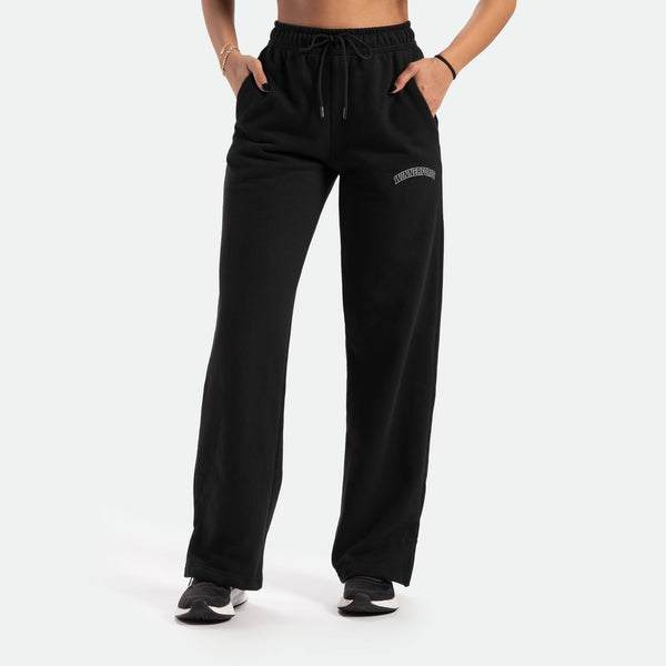 WOMEN-GO BEYOND-WIDE-LEG-PANT (CAVIAR-BLACK)