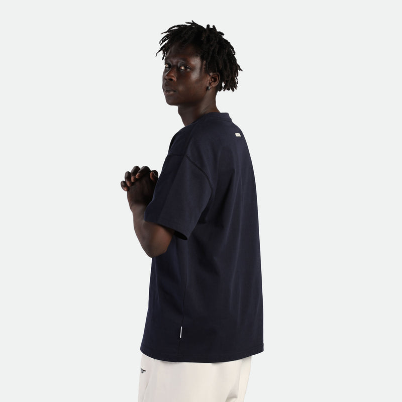 MEN-ESSENTIAL-ON THE GO-T-SHIRT (NAVY-BLUE)