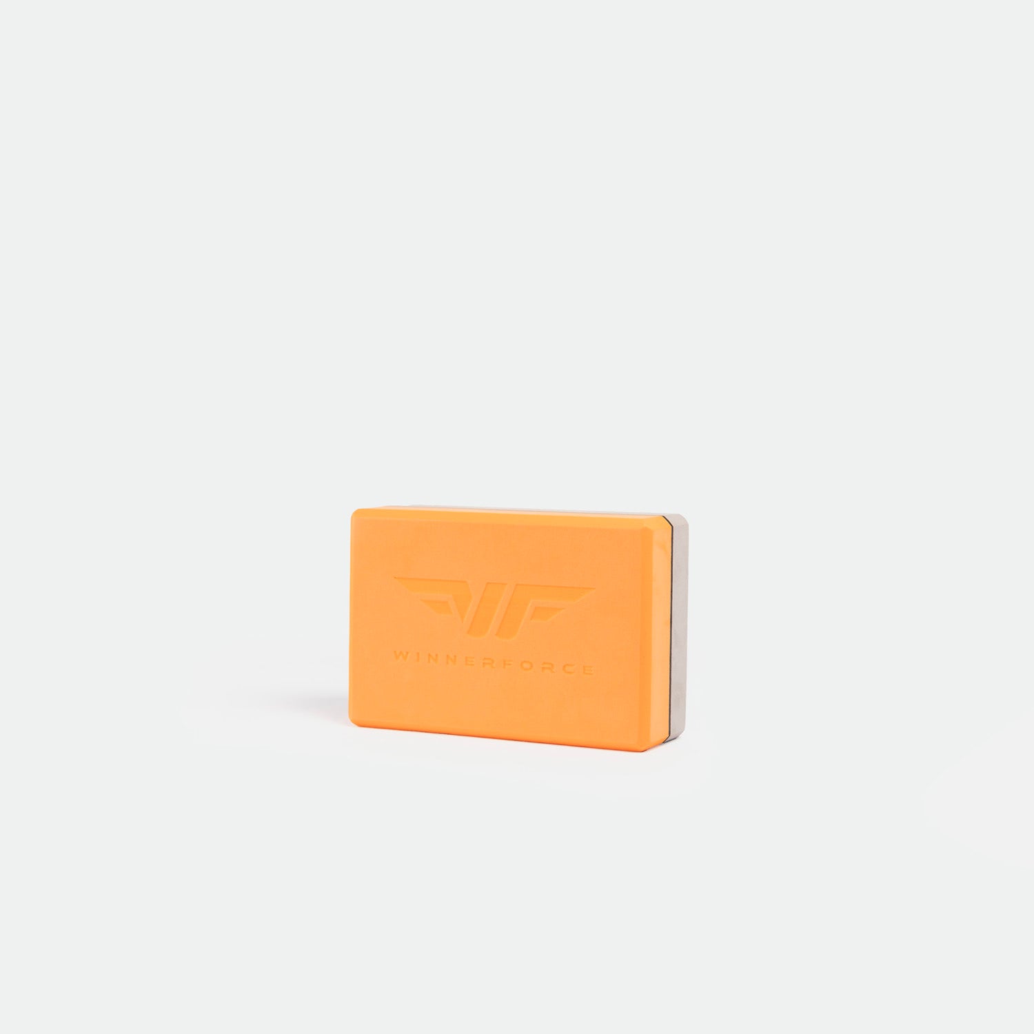 EVA-YOGA-BLOCK (NECTARINE-ALLOY GREY)