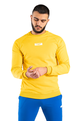 MEN COMFORT IS CALLING SWEATSHIRT(CANARY YELLOW)