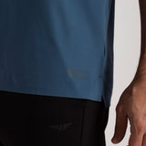 MEN-SUMMER-ESCAPE-POLO (ENSIGN BLUE-WHITE)