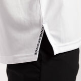 close up view for t-shirt white with pants 