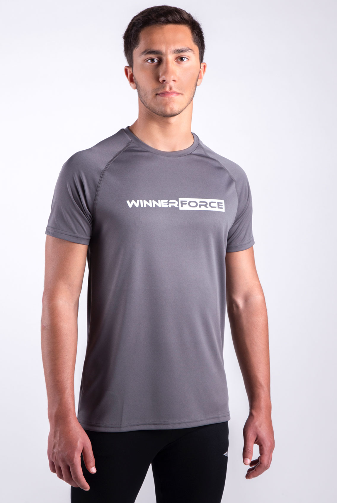 MEN ESSENTIAL T-SHIRT(DARK GREY)