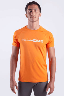 MEN ESSENTIAL T-SHIRT(ORANGE)