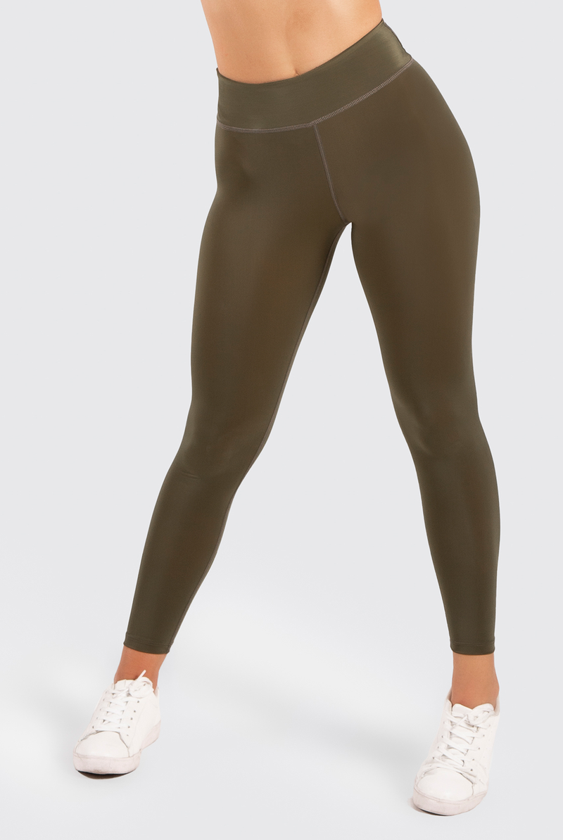 WOMEN GENIX LEGGING (ARMY-GREEN)
