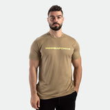 MEN FORCE TRAINING T-SHIRT(SAND-BEIJE)