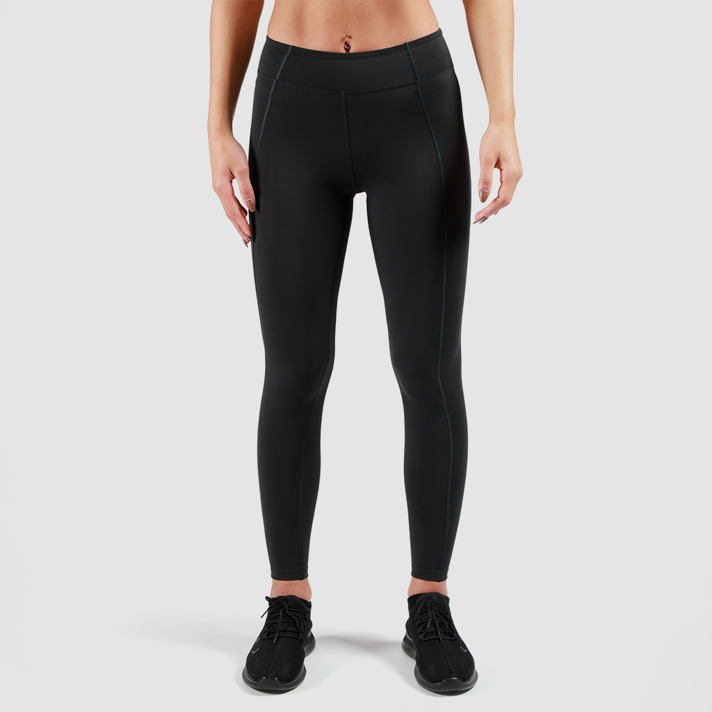 WOMEN-ESSENTIAL LEGGING (VULCAN BLACK)