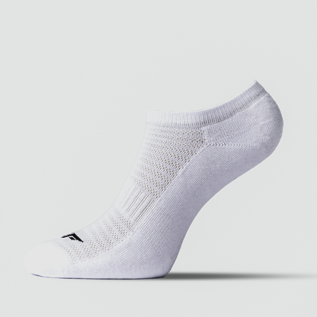 one socks white with logo black 
