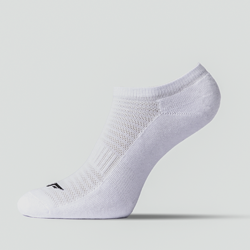 one socks white with logo black 