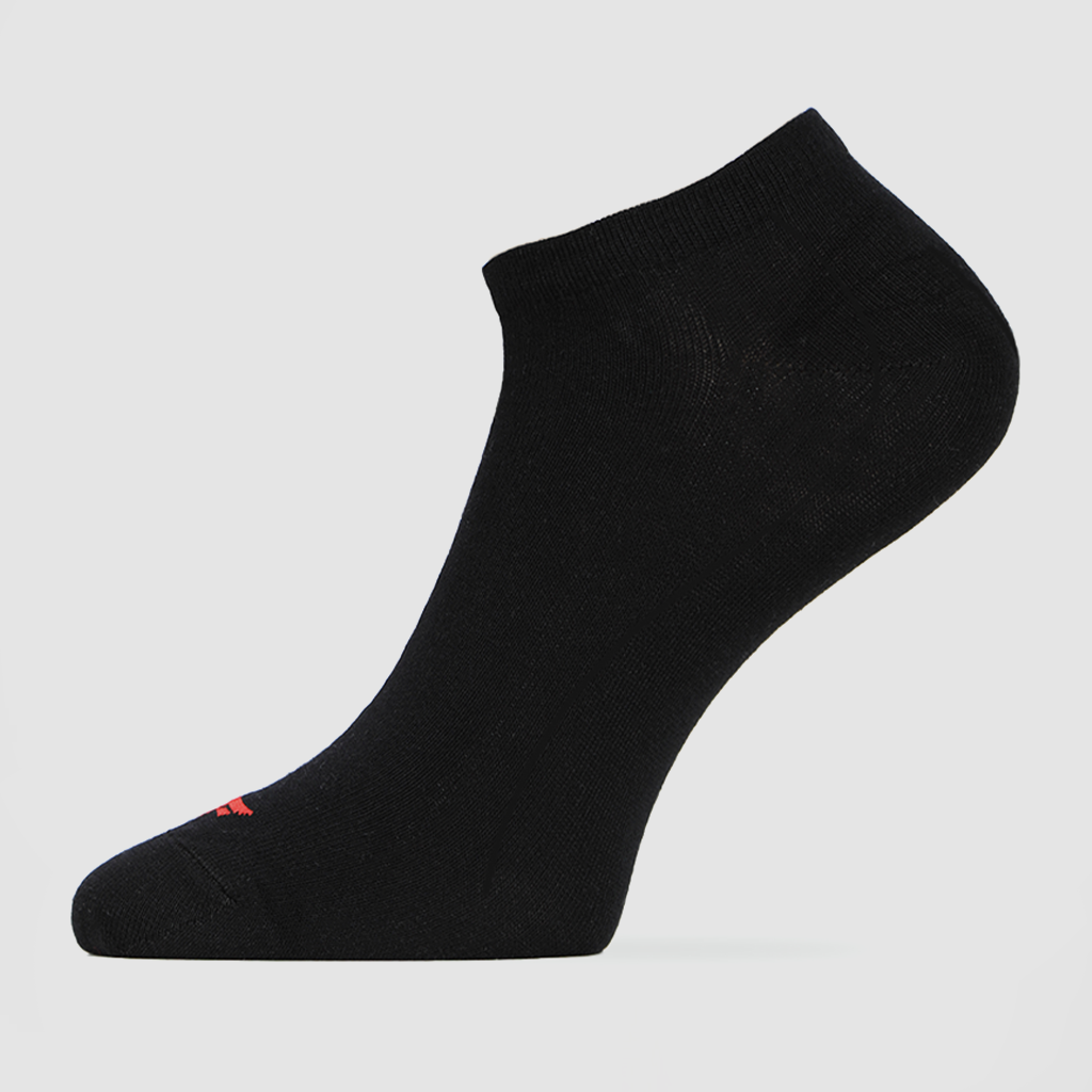 one socks black with logo 