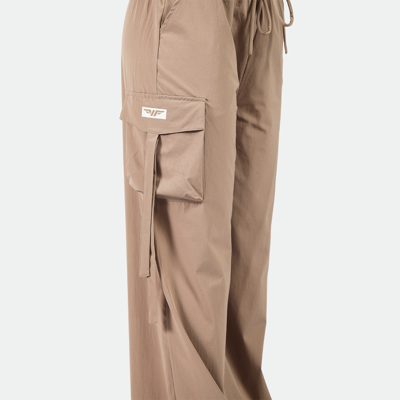 ☆ZEROBASEONE☆【TAKEASY】☆CARGO PARACHUTE LINE PANT.S☆ Mini So Relaxed Parachute Pant - Grey | Fashion Nova
