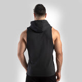 MEN CREED HALF HOODIE (SHADOW-BLACK)