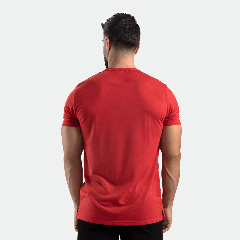 MEN FORCE TRAINING T-SHIRT (RED)