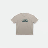 a t-shirt agate grey with logo 