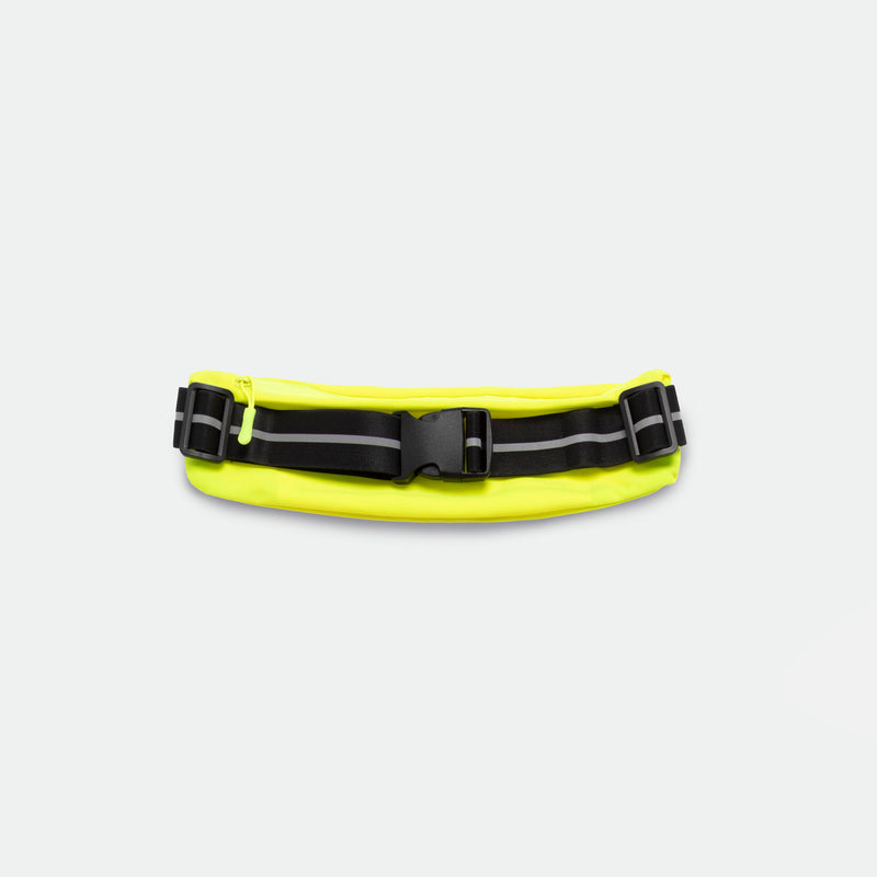 UNISEX-GO BEYOND-RUN CLUB-WAIST BAG (SAFETY-YELLOW)